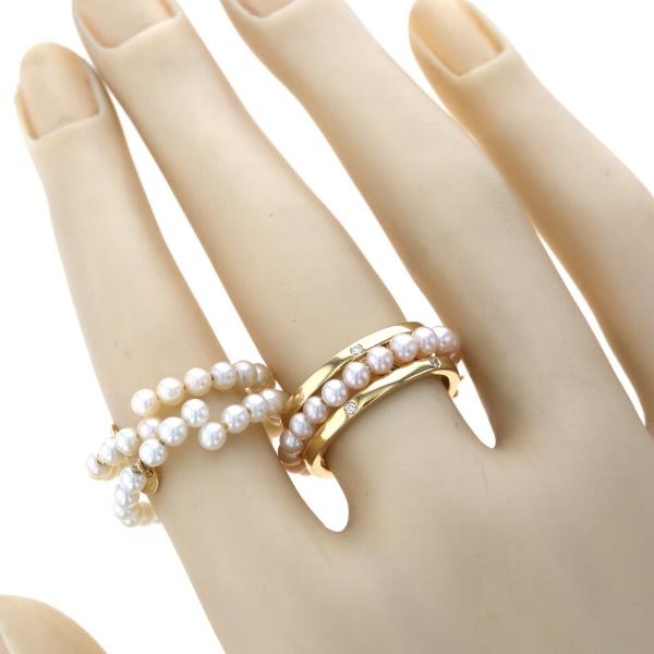 MIKIMOTO ペルリータミキモト K18YG イエローゴールド ベビーパール
