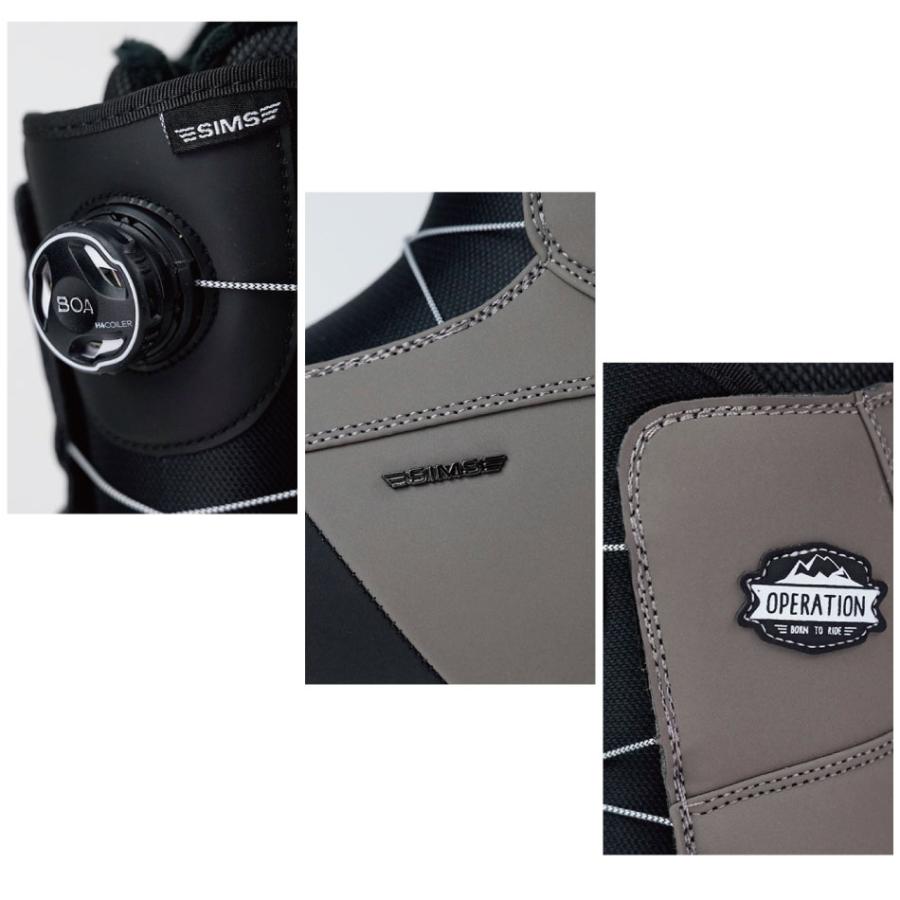 SIMS シムス ボードブーツ オペレーション タン 24-25 SIMS OPERATION