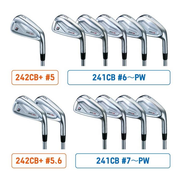 BRIDGESTONE GOLF ブリヂストン ゴルフ 241CB アイアン 6本セット(#5