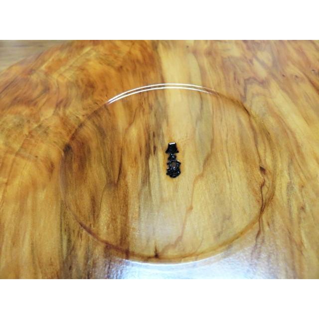 盆 丸盆 木製 屋久杉 お盆 長寿 ギフト 天然木 お祝い 和風 : EX.mart