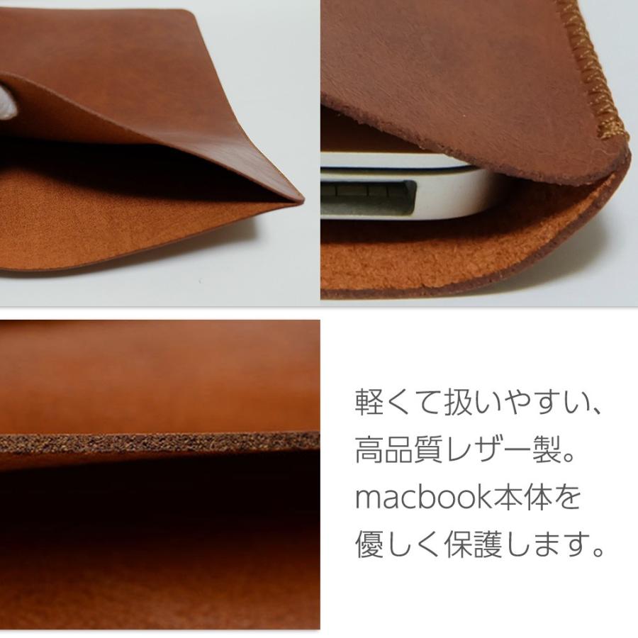 レザー ノートパソコン ケース マックブック プロ macbook 14 16 Air