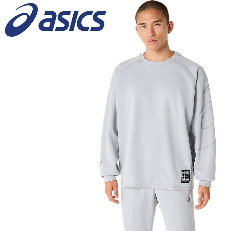ASICS（アシックス） リラックスクルーネックポリエステルスウェット