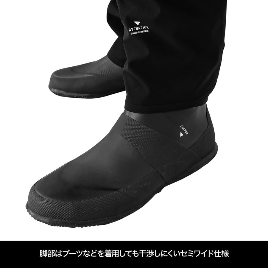 DRESS（ドレス） サロペットパンツ｜防水 撥水 釣り アウトドア レイン