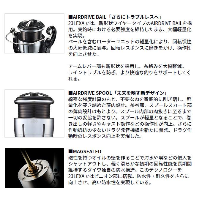 DAIWA（ダイワ） 【目玉商品】ダイワ 23 LEXA レグザ LT4000-C (2023年