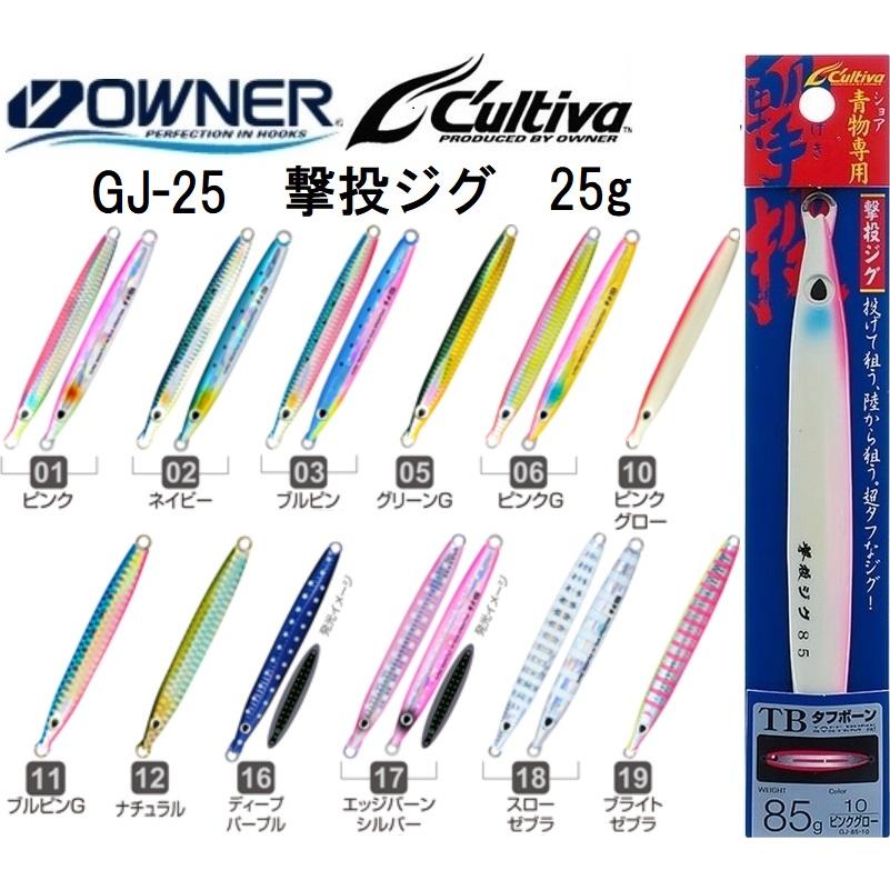 C'ultiva（カルティバ） オーナー/カルティバ 撃投ジグ 25g GJ-25