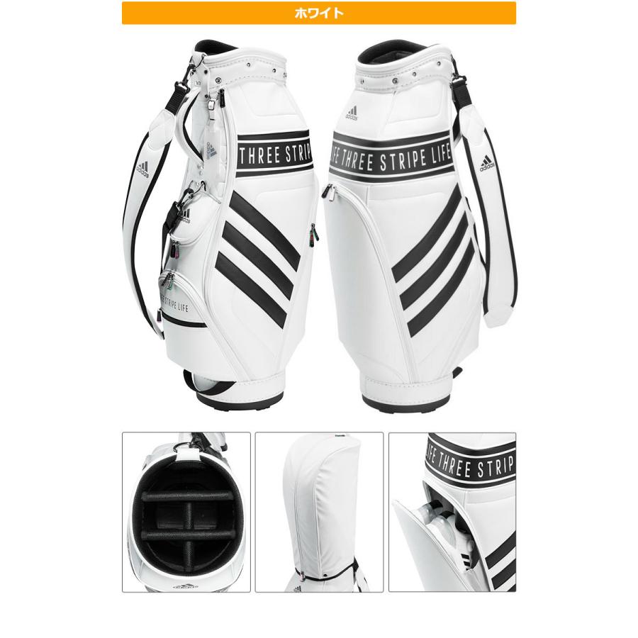 adidas（アディダス） ゴルフ II168 スリーストライプ キャディバッグ