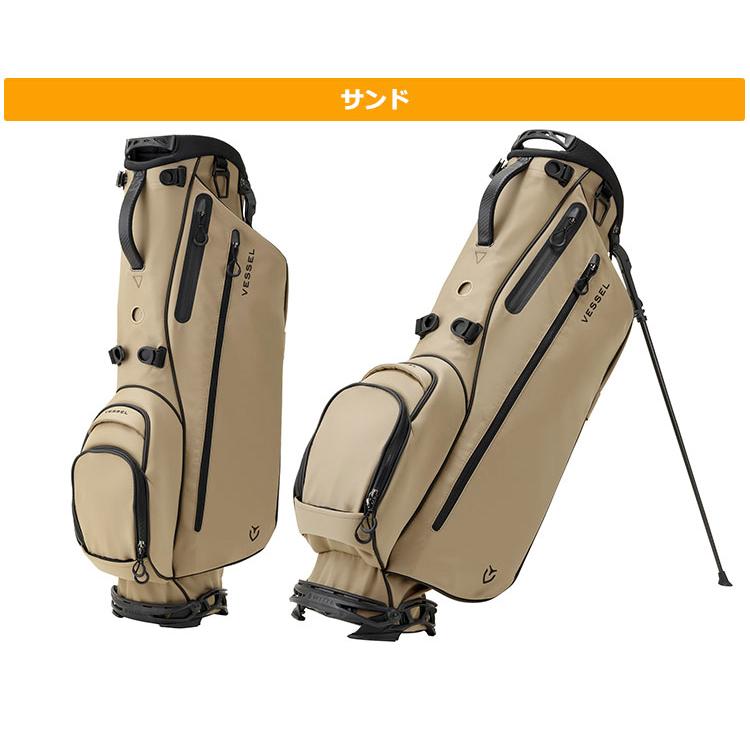 VESSEL ベゼル ゴルフ 7530218 LITE Stand Bag スタンドバッグ SINGLE