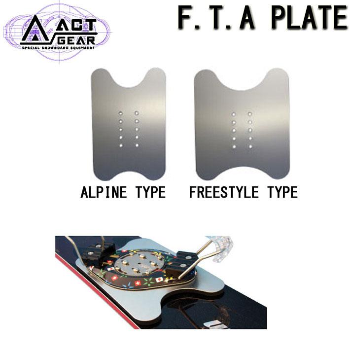ACT（アクト） ACT GEAR アクトギア ビンディング F.T.A PLATE FTA