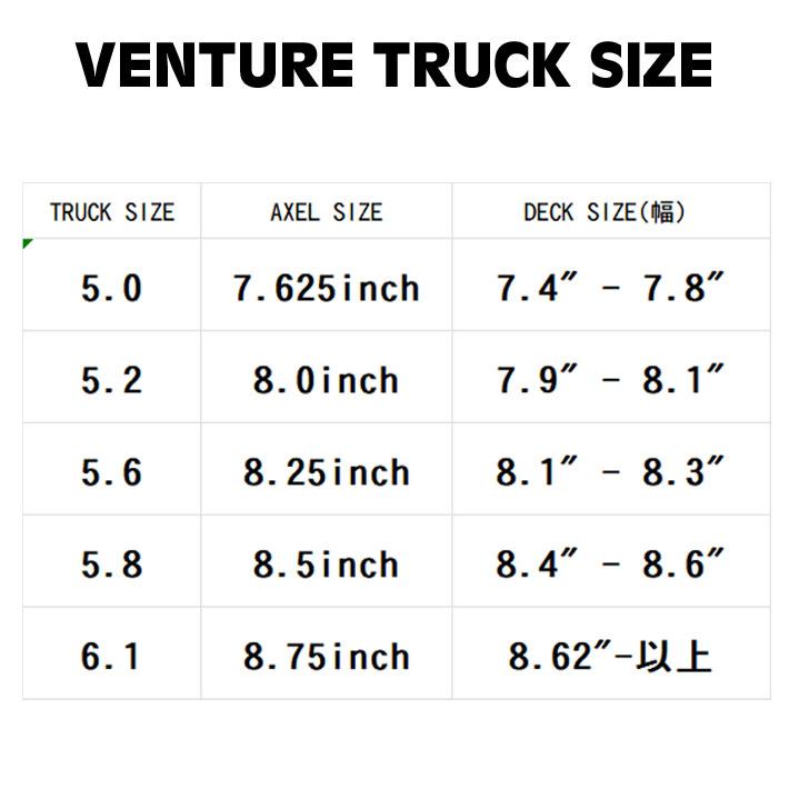 スケボー トラック ベンチャー VENTURE TRUCK SUPER LIGHT 5.8 [VHU