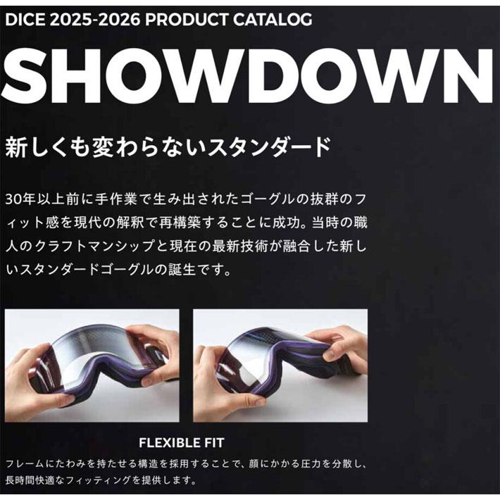 DICE（ダイス） 25-26 ゴーグル DICE SHOWDOWN ショーダウン SD54570
