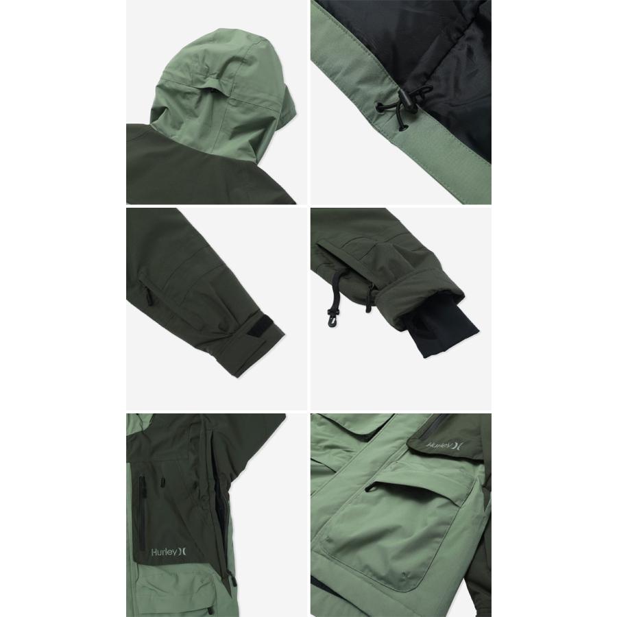 在庫限り 24-25 Hurley ウェア ジャケット ハーレー スノーボード