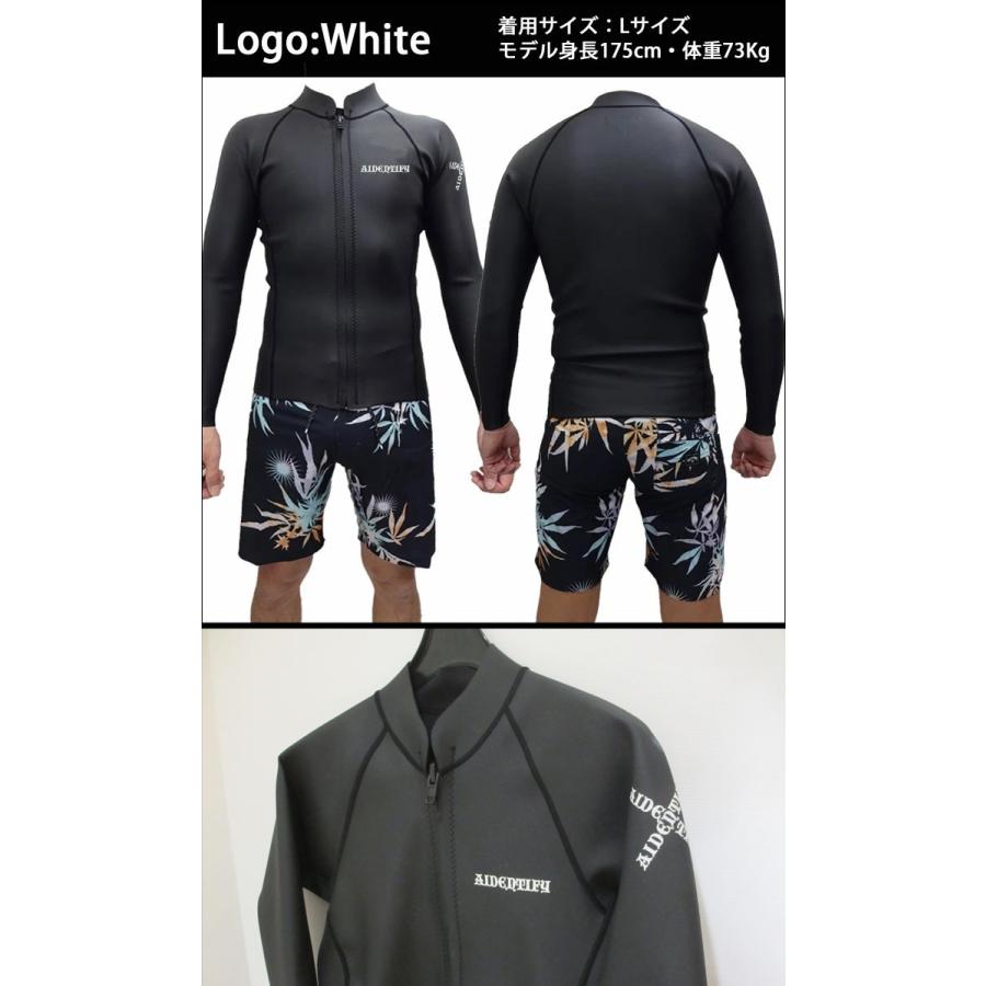 2025 AIDENTIFY アイデンティファイ 1mm Mesh Skin Front Zip Jackets