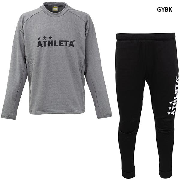 ATHLETA（アスレタ） グリッド起毛TRシャツ&パンツ 大人用 サッカー