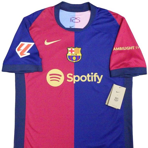 即発送可】バルセロナ 24/25 公式ユニフォーム ホーム 半袖