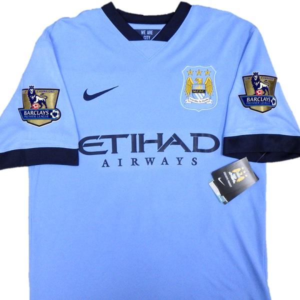 即発送可】マンチェスターシティ 14/15 ホーム 半袖 ステヴァン