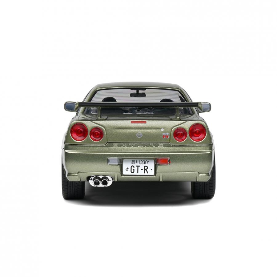 ソリッド 1/18 ニッサン 日産 NISSAN スカイライン GT-R (R34) モデル