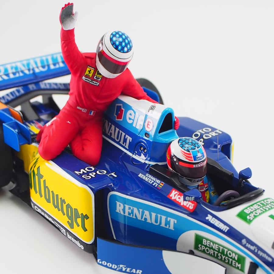 ミニチャンプス 1/18 ベネトン ルノー B195 ミハエル シューマッハ