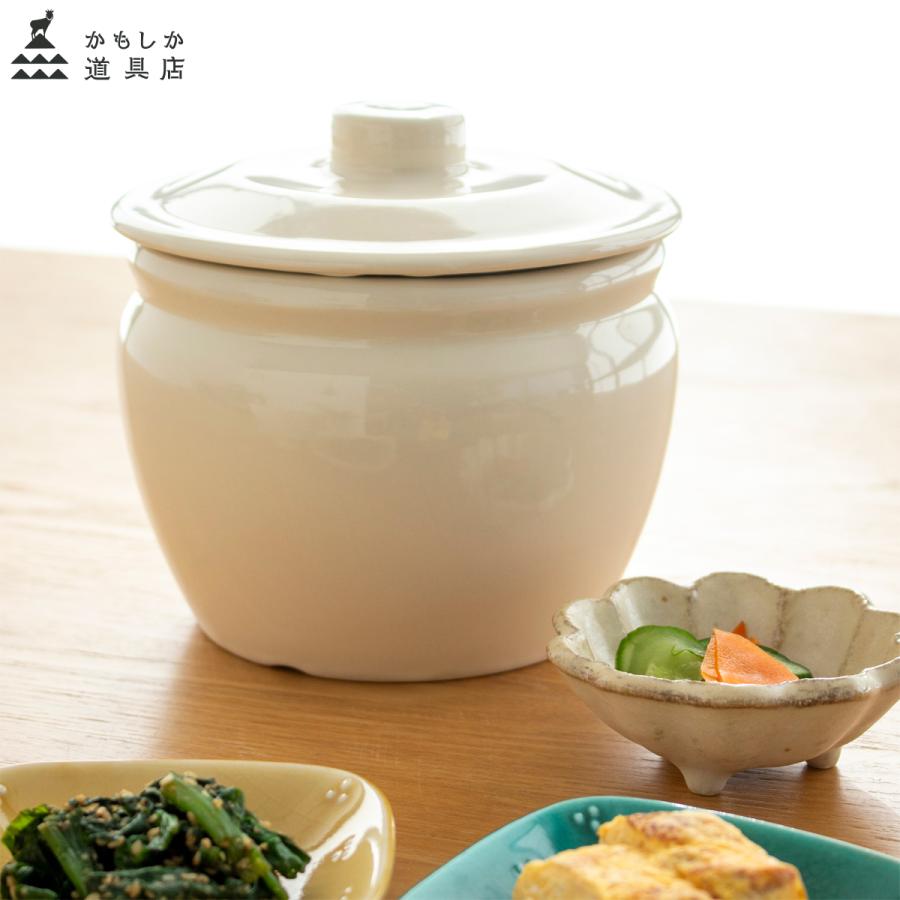 かもしか道具店 ＼2/27-3/1はP10倍／ かもしか道具店 浅漬けの壺 重石