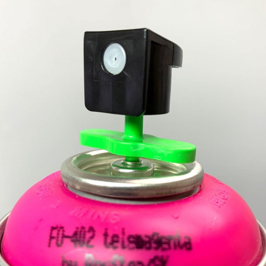 FADEBOMB Green male adapter 5個セット (海外スプレー缶ノズル変換