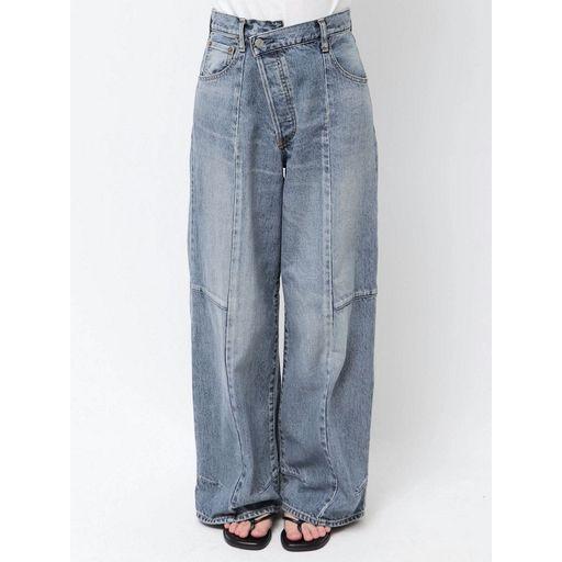 Ungrid（アングリッド） カーブデザインデニム ボトム デニム アシメ