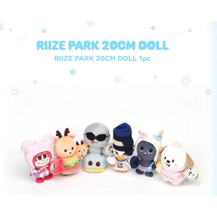 RIIZE -20CM DOLL / CHARACTER POP-UP 'WE LITTLE @RIIZE PARK' MD