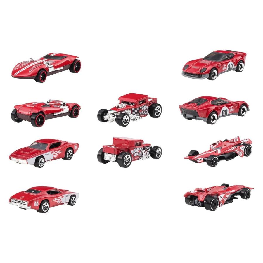 ホットウィール マテル 80周年記念 メタルダイキャスト ミニカー 5点