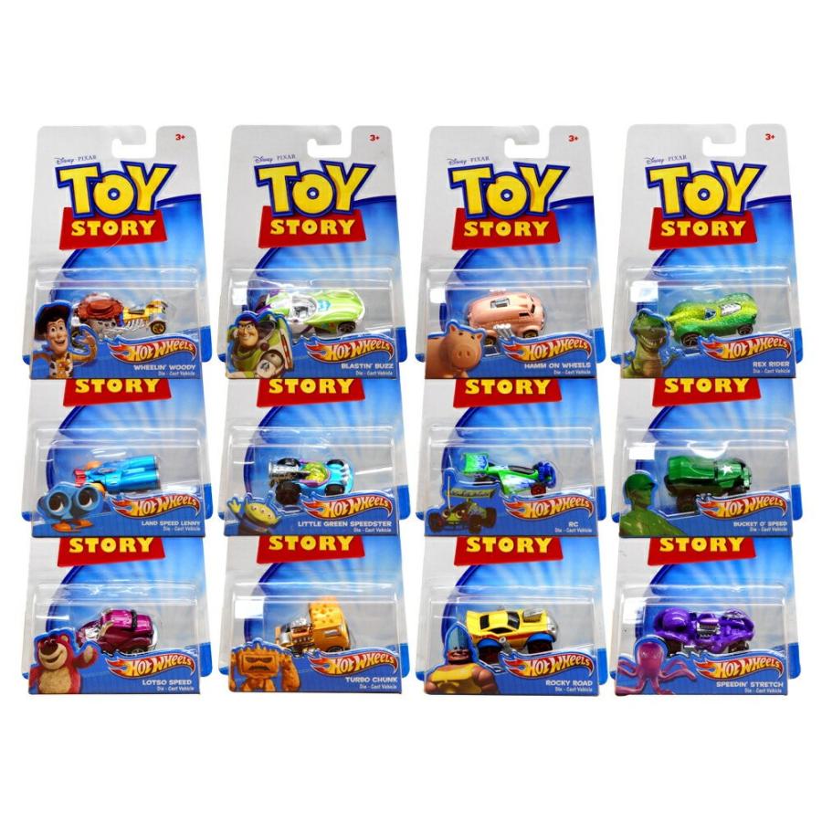 ホットウィール トイストーリー メタルダイキャストカー 12点セット