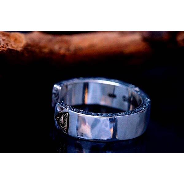 秘密結社 フリーメイソン プロビデンスの目 アラベスク彫り シルバー