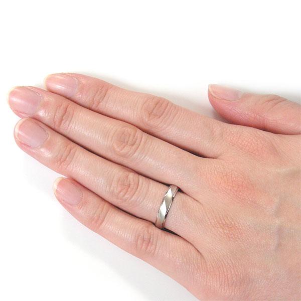 マリッジ リング プラチナ Pt900 フローレス 刻印無料 結婚指輪 ペア