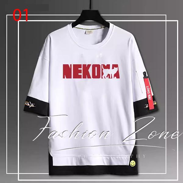 送料無料◇ ハイキュー!! 風 音駒高校 孤爪 研磨 黒尾鉄朗 半袖 T