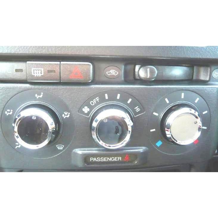 トヨタ NCP-bB ビービー 前期用 エアコンダイヤルノブ クロムメッキ