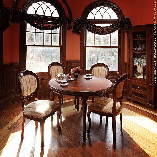 イタリア 家具 ヴェローナクラシック ダイニングチェア-ミックス