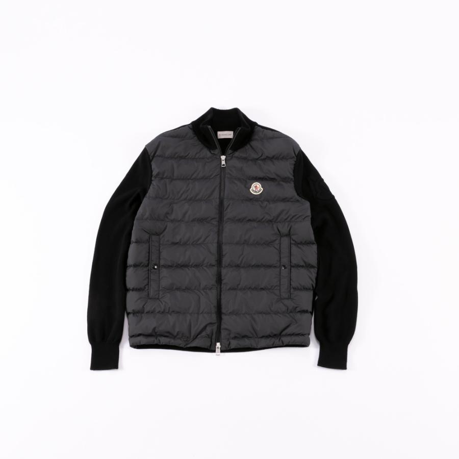 MONCLER（モンクレール） メンズトップス 身頃ダウン 袖ニット 胸元
