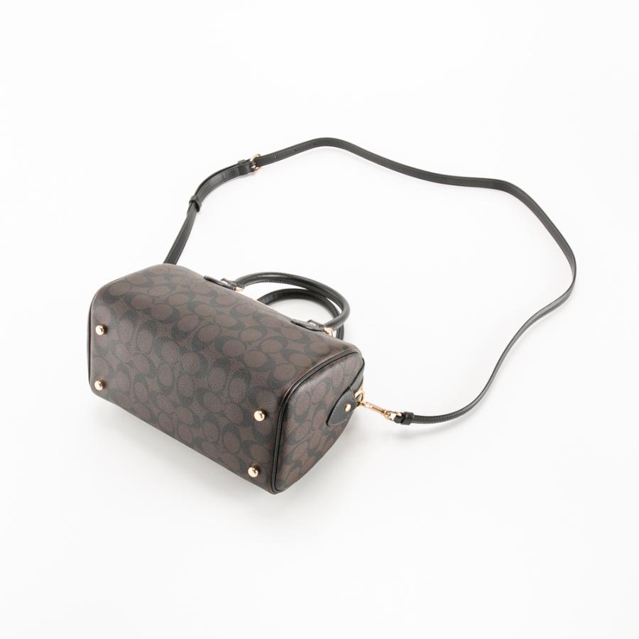 COACH（コーチ） ボストンバッグ PVC シグネチャー ローワン