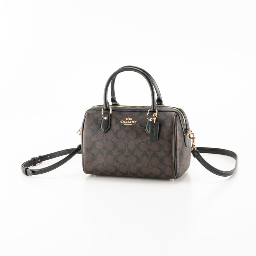 COACH（コーチ） ボストンバッグ PVC シグネチャー ローワン