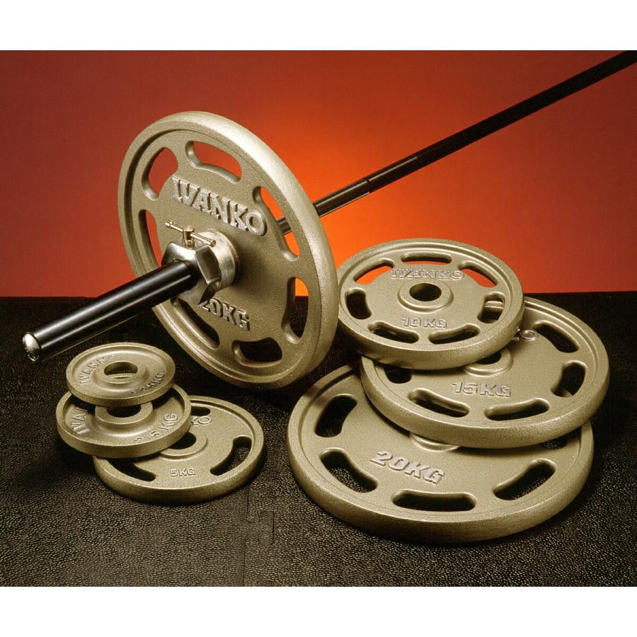 日本総代理店 Φ50mm バーベルプレート 5kg IVANKO イヴァンコ