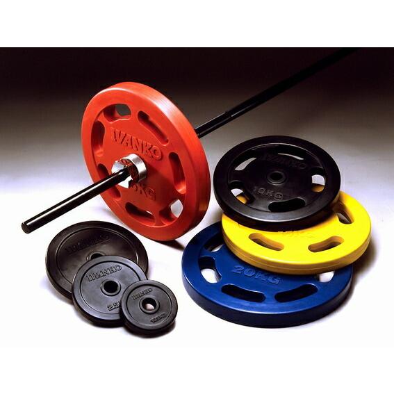 日本総代理店 Φ28mm 15kg（黄色）バーベルプレート IVANKO イヴァンコ