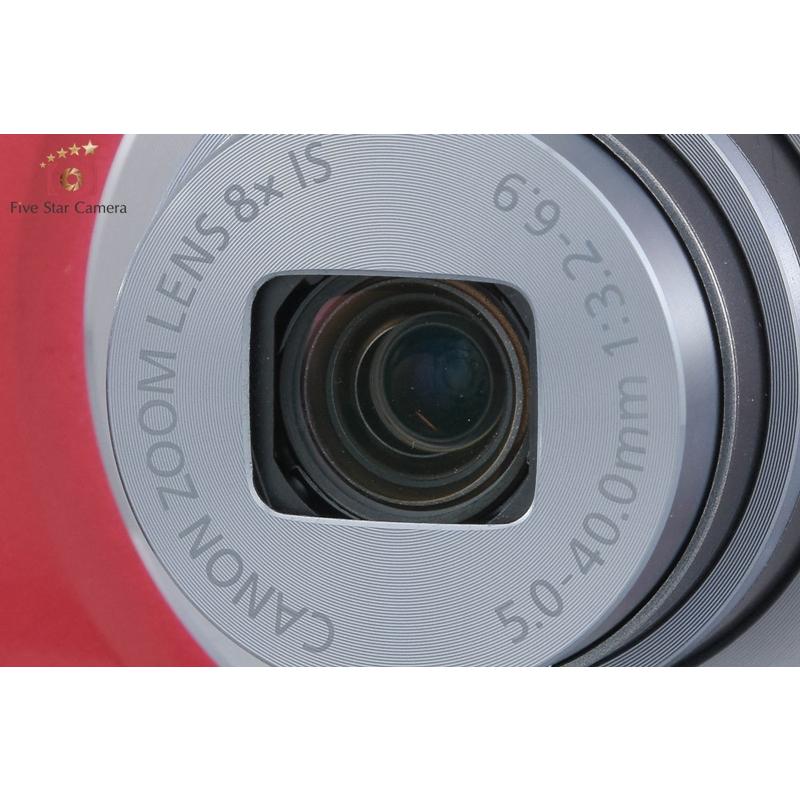 中古】Canon キヤノン IXY 160 レッド コンパクトデジタルカメラ