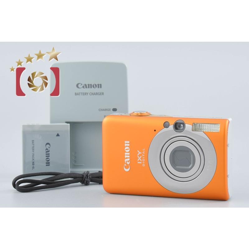 中古】Canon キヤノン IXY Digital 110 IS オレンジ コンパクト