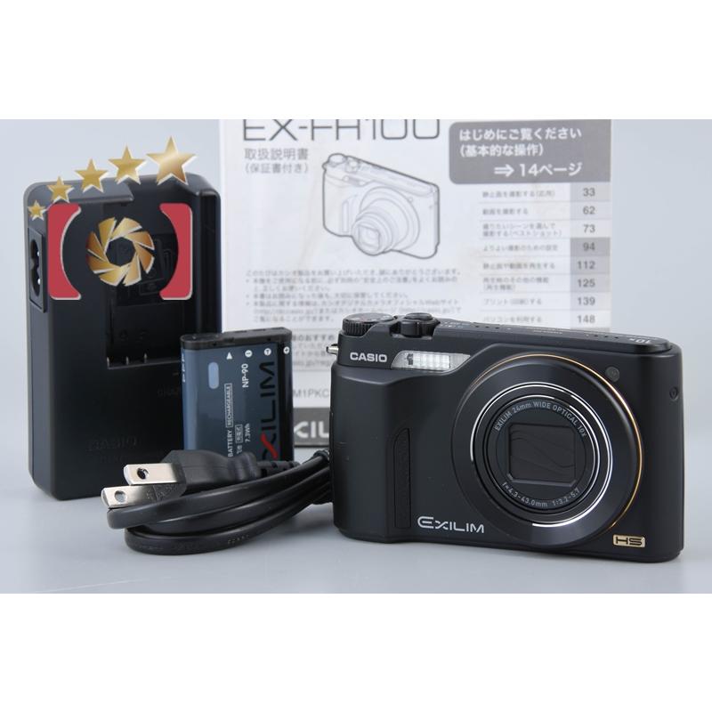 EXILIM 【中古】Casio カシオ EX-FH100 ブラック コンパクトデジタル