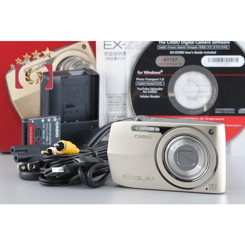 EXILIM 【中古】Casio カシオ EX-Z2300 ゴールド コンパクトデジタル