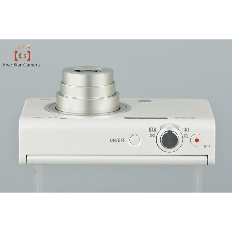 HIGH SPEED EXILIM 【中古】Casio カシオ EX-ZR70 ホワイト コンパクト