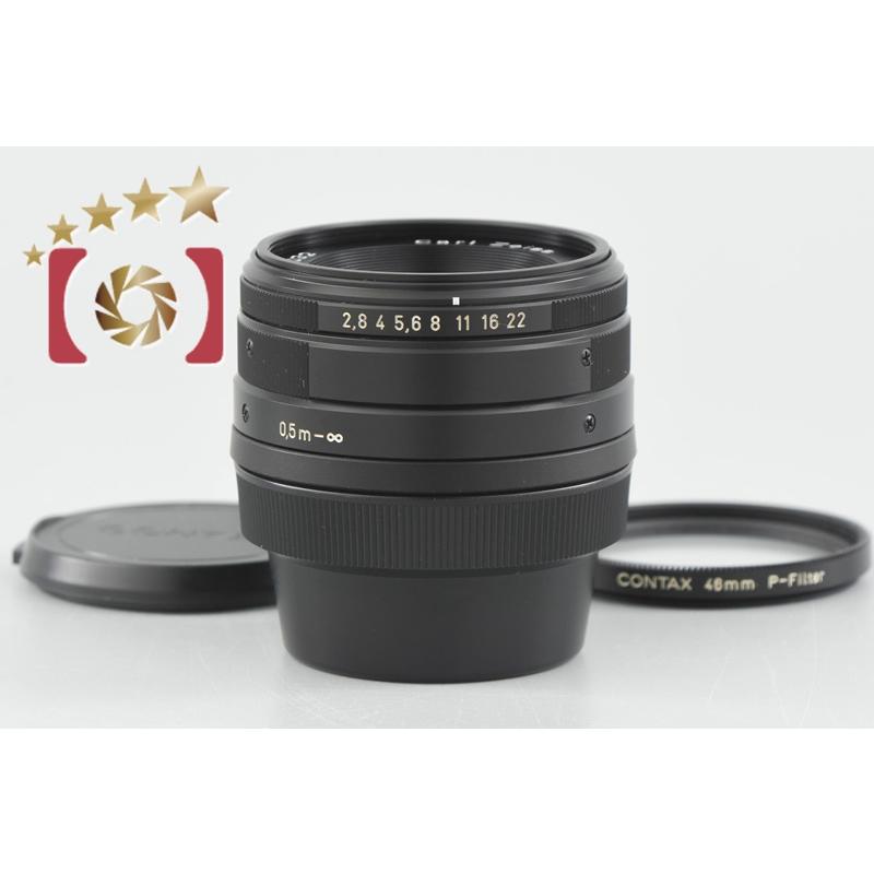 中古】CONTAX コンタックス Carl Zeiss Biogon 28mm f/2.8 T* ブラック