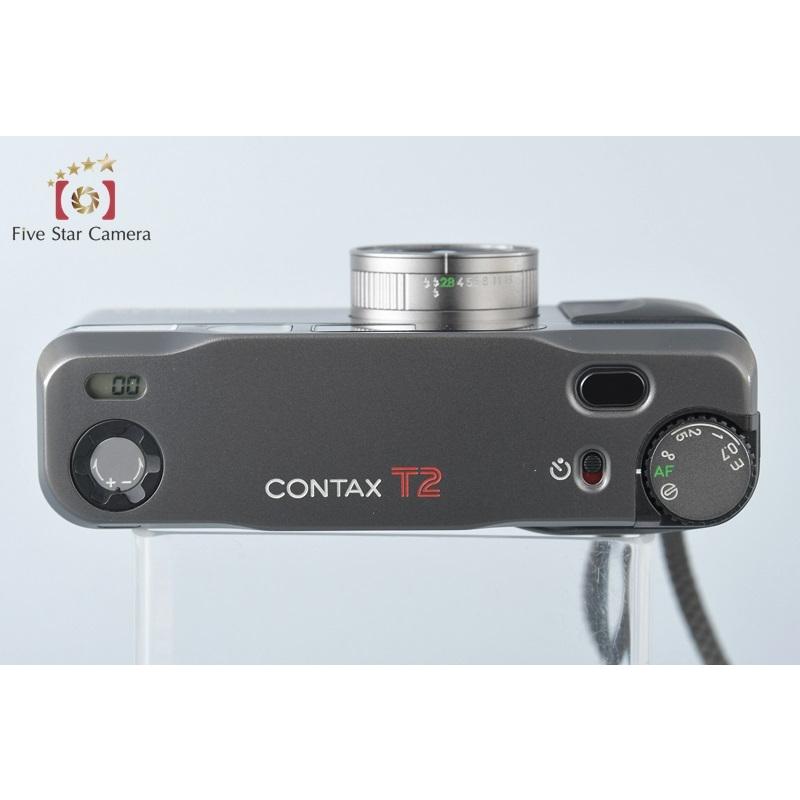 中古】CONTAX コンタックス T2 チタンブラック コンパクトフィルム