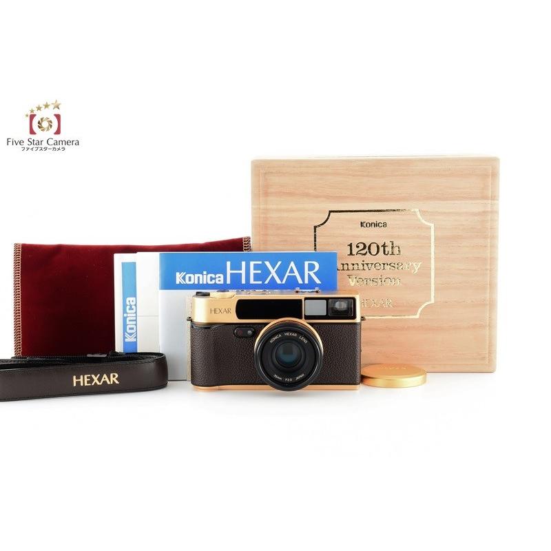 中古】Konica コニカ HEXAR ゴールド 120周年記念モデル : 中古カメラ