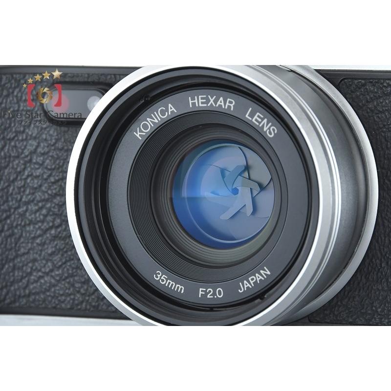 中古】Konica コニカ HEXAR シルバー コンパクトフィルムカメラ : 中古