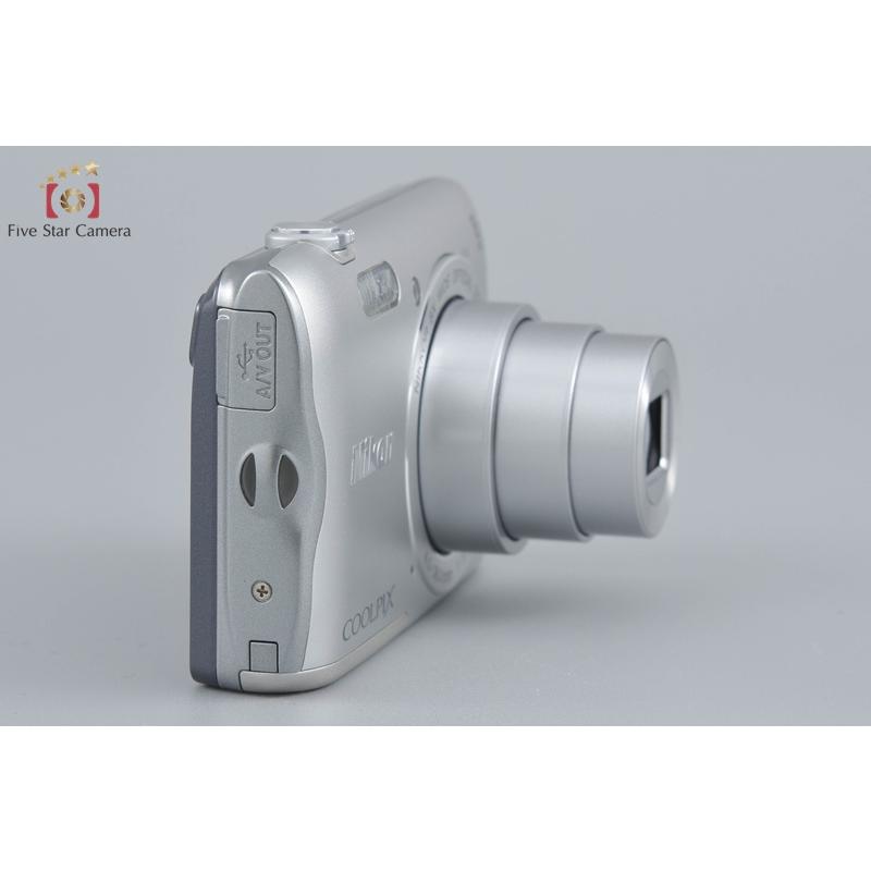 COOLPIX 【中古】Nikon ニコン A300 シルバー コンパクトデジタル