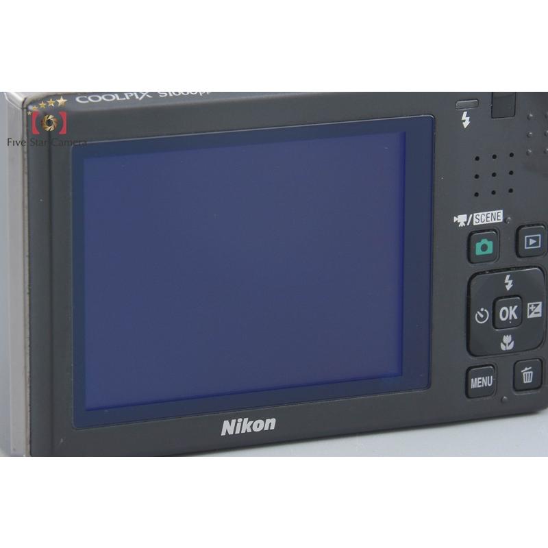 COOLPIX 【中古】Nikon ニコン S1000pj シルバー コンパクトデジタル