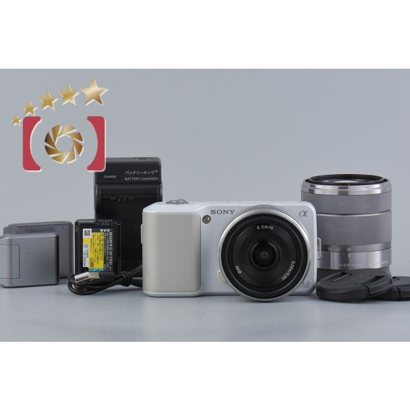 SONY（ソニー） 【中古】SONY α NEX-3 ダブルレンズキット ホワイト