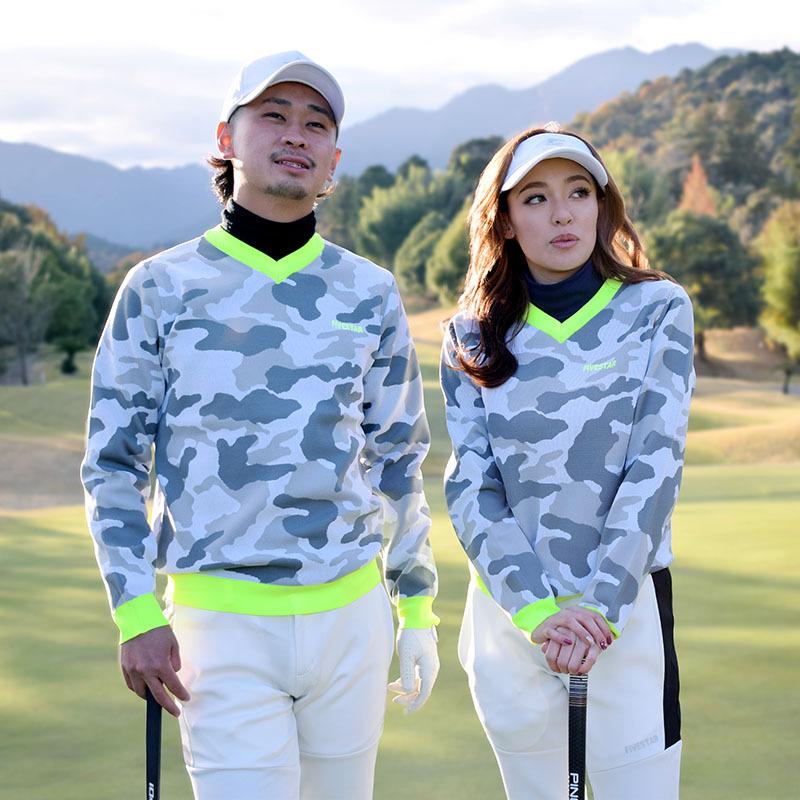 FIVE STAR セーター ニット ゴルフウェア メンズ 冬 ファイブスター